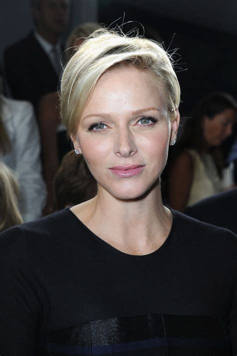 Pin By Pinner On Kapsels Short Hair Styles Princess Charlene Short