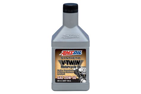 New Gear Amsoil Synthetic V Twin Motorcycle Oil Rider Magazine