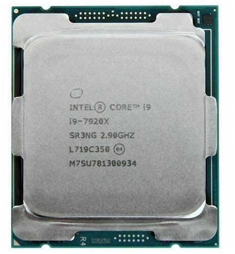 Yahoo オークション Intel Core I9 7920x Sr3ng 12c 2 9ghz 16 50mb