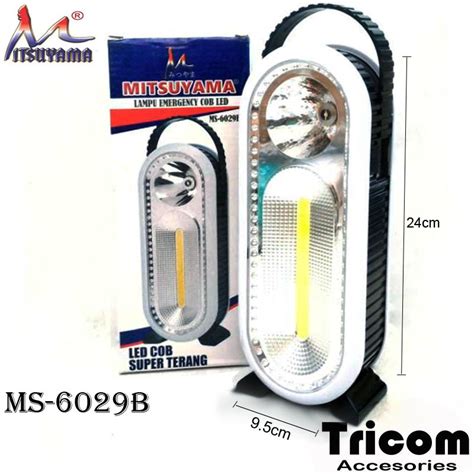 Jual Lampu Emergency LED COB Senter LED Lampu Darurat Besar Mitsuyama