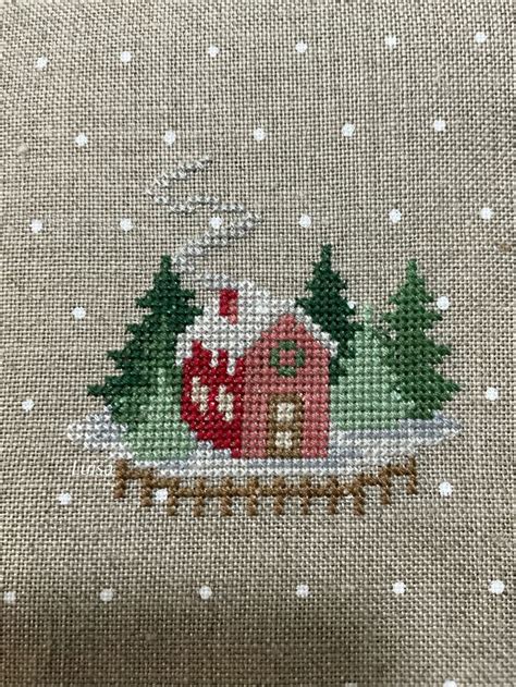 Pin Su Cross Stitch Nel Punto Croce Natalizio Progetti Punto