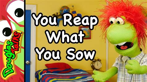 You Reap What You Sow Sunday School Lesson For Kids Youtube