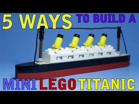 Mini Lego Titanic