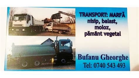 Transport Balast Nisip Sort Pamant Sau Nchiriez Drobeta Turnu Severin