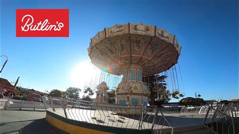 Butlins Minehead Chair O Planes Fun Fair Ride Pov Hd Wave Swinger