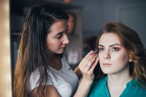 In The Beauty Salon Stock Image Image Of Black Artist 70355183