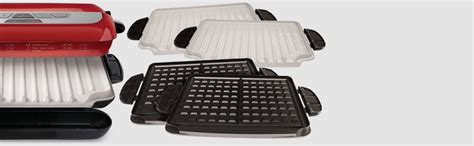 George Foreman Evolve Grill With Removable Plate Set Digital Controls