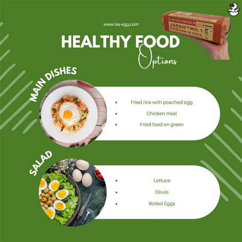 Healthy Food Options With Ise Premium Eggs