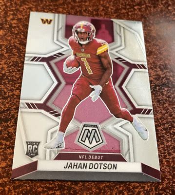 2022 Panini Mosaic Jahan Dotson Rookie RC 280 WASHINGTON COMMANDERS EBay