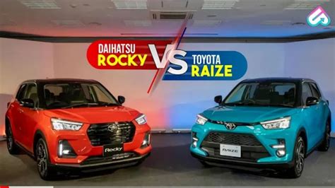 Pilih Toyota Raize Atau Daihatsu Rocky Ini Perbandingan Harga Dan