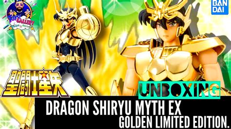 Revisión Dragon Shiryu Myth Cloth EX Golden Limited Edition YouTube