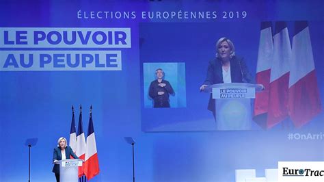 Européennes Le Rn Fait La Course En Tête Juste Devant En Marche