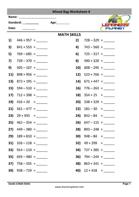 301 Moved Permanently - Worksheets Library