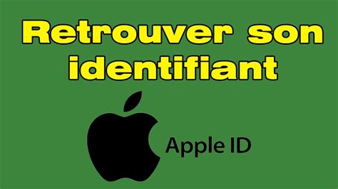 Comment Retrouver Son Identifiant Apple R Cup Rer Un Identifiant Apple