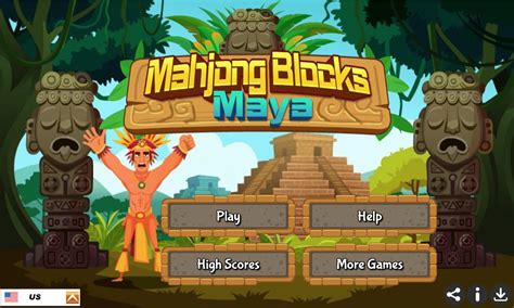 🕹️ Play Mahjong Blocks Maya Game: Free Online Mayan Mahjong Solitaire Video Game for Kids & Adults