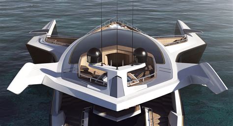 Motor Yacht Design Visualization On Behance