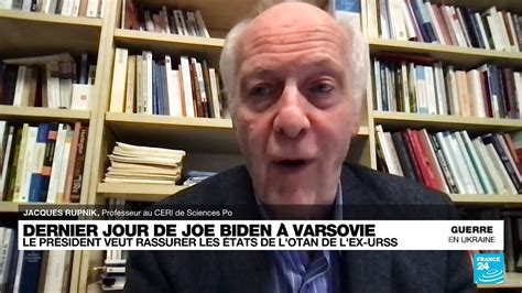 Joe Biden en Pologne la seule défense qui vaille pour eux cest la