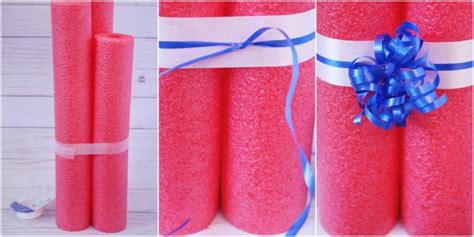 Diy Pool Noodle Firecracker 4th Of July Decorations Forth Of July Decorations Patriotic Crafts