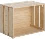 Caisse En Pin Massif Modulable Home Box Grande