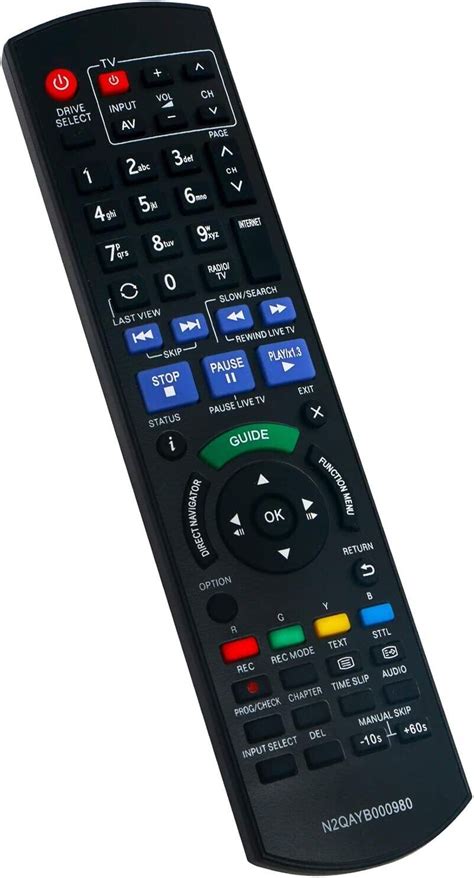 N Qayb Remote Control For Panasonic Dvd Recorder Dmr Xw Ebay