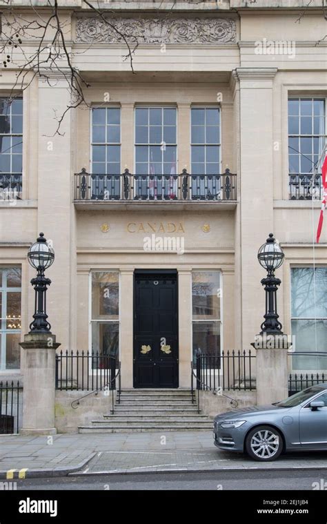 Canada House Canadian Embassy London Stock Photo - Alamy