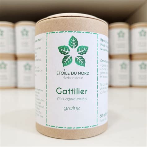 Gattilier 60 gélules Herboristerie Etoile du Nord Boutique en ligne