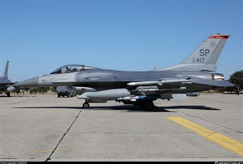 91 0417 United States Air Force General Dynamics F 16cj Fighting Falcon Photo By Milspot Id