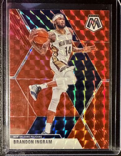 2019 20 PANINI MOSAIC BASKETBALL BRANDON INGRAM RED MOSAIC PRIZM EBay