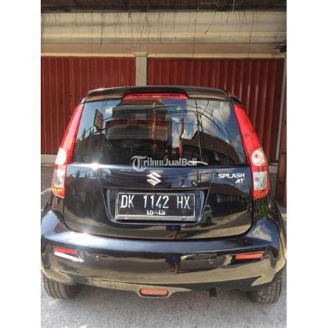 Mobil Matic Murah Suzuki Splash Bekas Tahun 2014 Warna Hitam Mulus