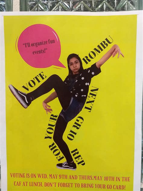 This is a Student Gov campaign flyer at my school... : r/CrappyDesign