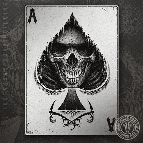 Spade Reaper By Deadinsidegraphics On Deviantart Ace Of Spades Tattoo Card Tattoo Designs