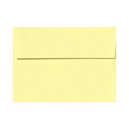 Lux Invitation Envelopes Bar A Peel Press Closure Lemonade Yellow