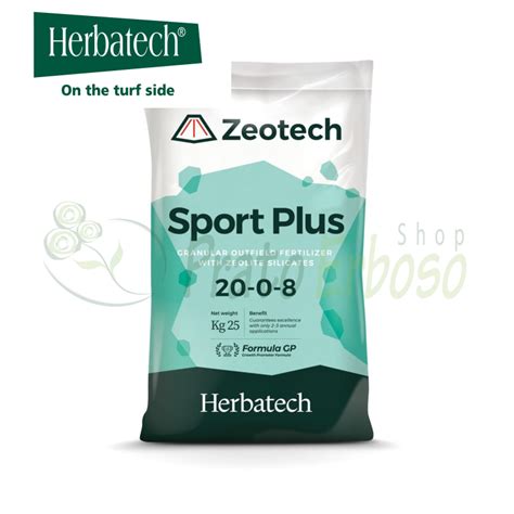 Zeotech Sport Plus Fertilizante Para El C Sped De Kg Herbatech