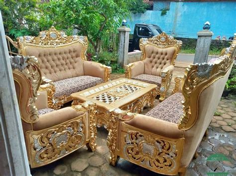 Kursi Tamu Mewah Bellagio Kayu Jati Jepara Furniture Mewah Jepara