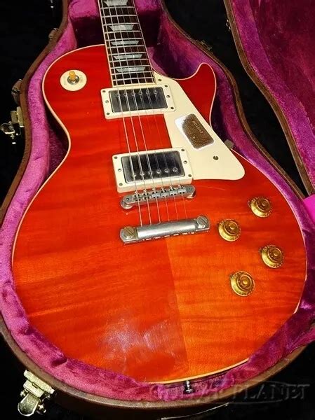 GIBSON CUSTOM SHOP Standard Historic 1958 Les Paul Standard FigURED EUR