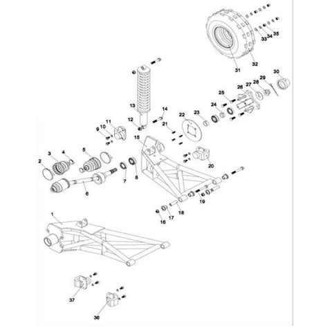 250cc Original Buggy Chassis Parts - 250cc Buggy Parts