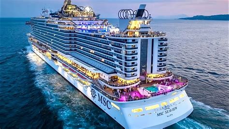 Conhe A Os Luxuosos Navios Msc M Sica E Msc Seaview Da Su A Msc