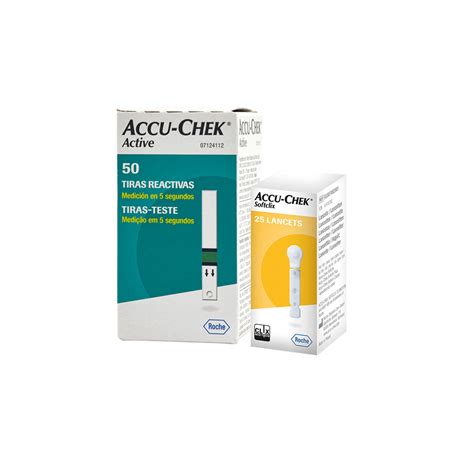 Detalle De Producto Pack Accu Chek Active Tiras Lancetas