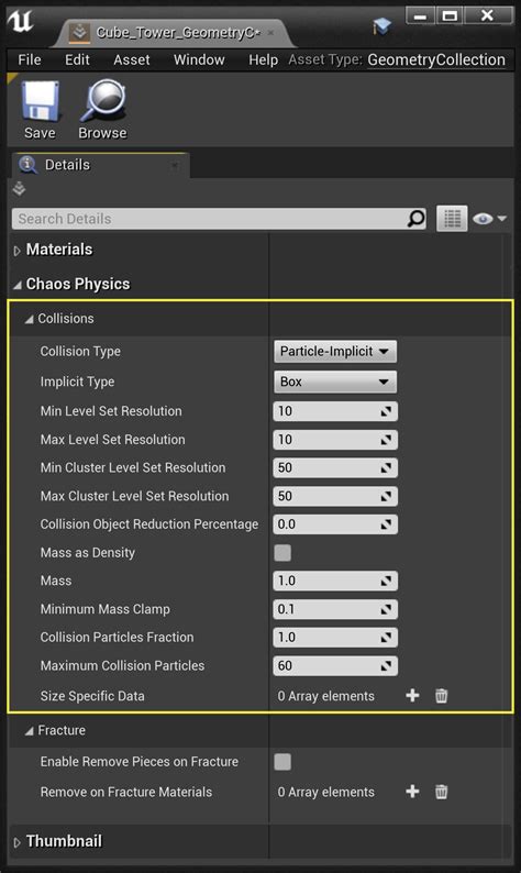 Chaos Destruction Overview | Unreal Engine Documentation