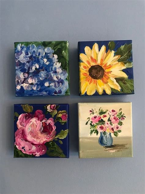 Pin by 𝐀𝐲𝐢𝐧𝐟𝐥𝐮𝐳𝐳 on Sizin Pinleriniz Mini canvas art Diy canvas