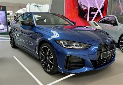 2024 BMW i4 M50 has a vibrant & sporty appeal in Portimao Blue Metallic