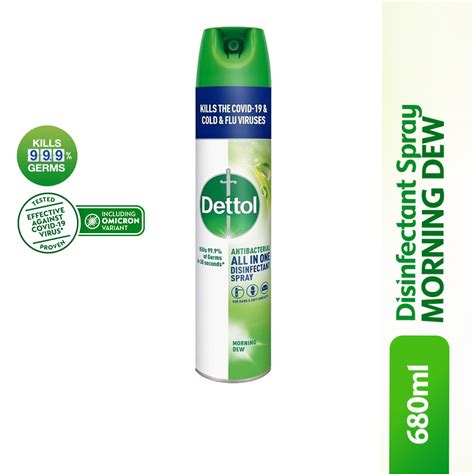 DETTOL Disinfectant Spray Morning Dew 680ml Shopee Malaysia