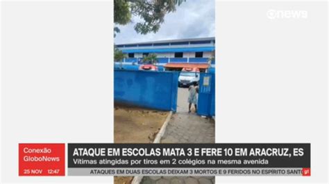 Vídeo Ataque a duas escolas deixou três mortos e outros nove feridos