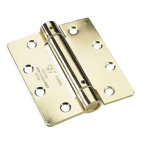 Richelieu Hardware Full Mortise Inset Brass Self Closing Hinge 1 Unit