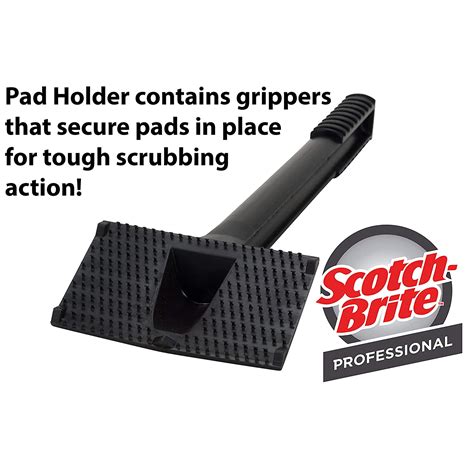 Scotch Brite 405r Multi Purpose Pad Holder Black Grand And Toy