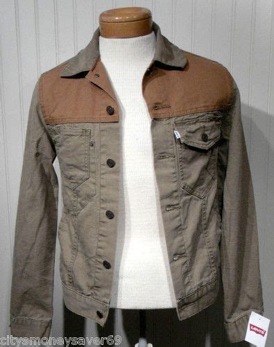 Levis Tobacco Field Selvedge Denim Jacket Aka Rick Grimes Jacket