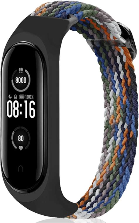 Gofl Cinturino Per Xiaomi Mi Band 6 Xiaomi Mi Band 5 Nylon Elastica