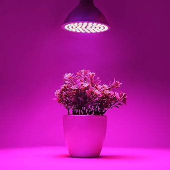 Frcolor E27 6 W 72 LEDs Lampe Plante Croissance Ampoule Croissance