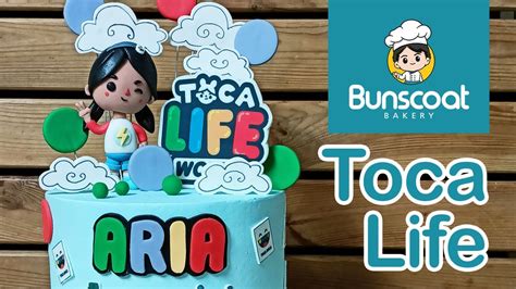 How To Make A Toca Life Character Theme Cake Youtube