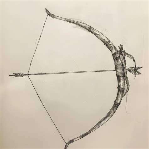 drawing   bow  arrow   drawing   bow premium ai